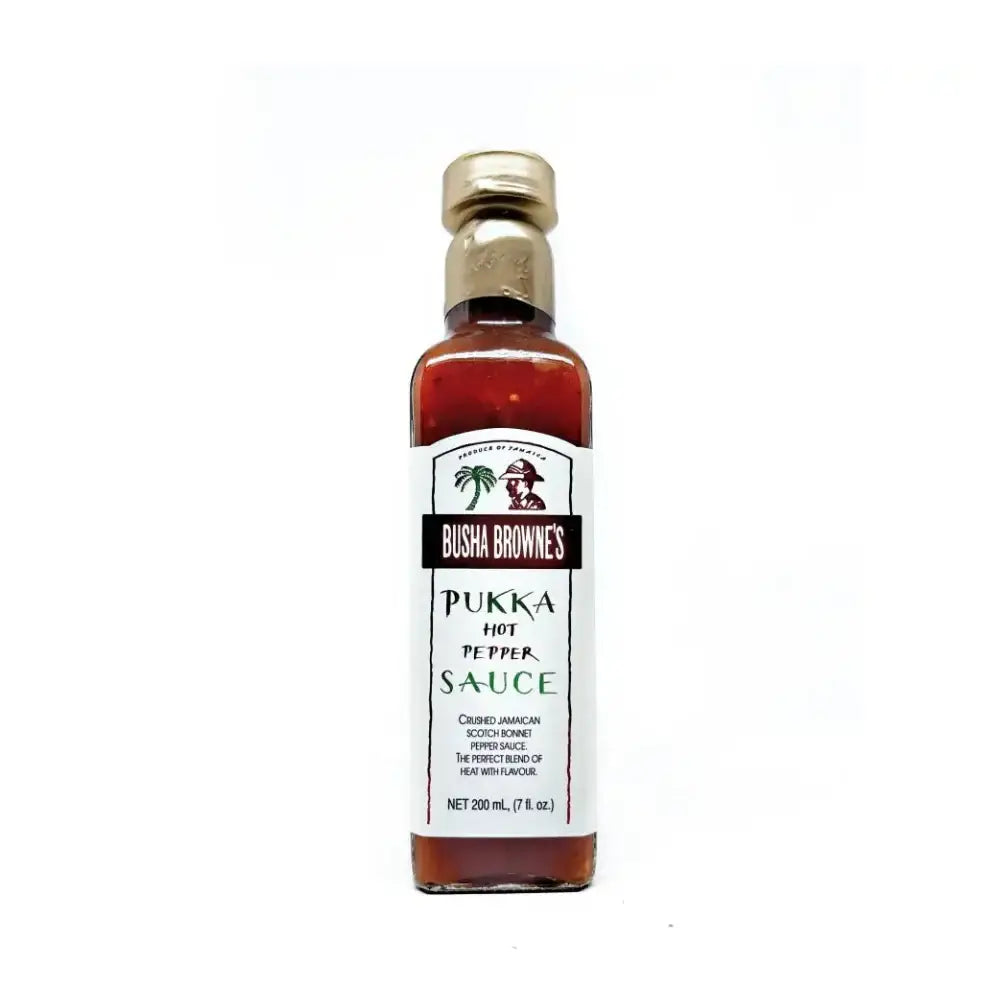Busha Browne’s Pukka Hot Pepper Sauce - Hot Sauce