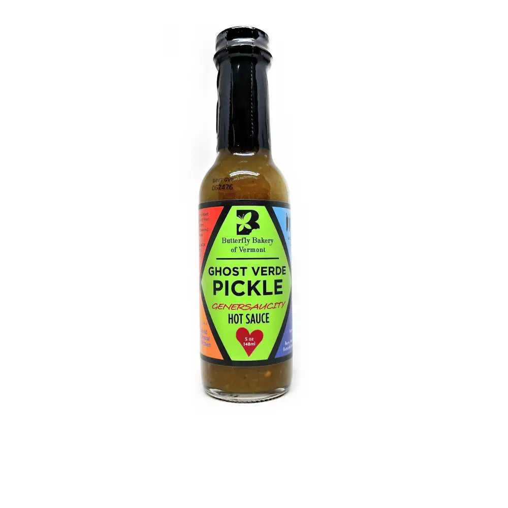 Butterfly Bakery Ghost Verde Pickle Hot Sauce - Hot Sauce