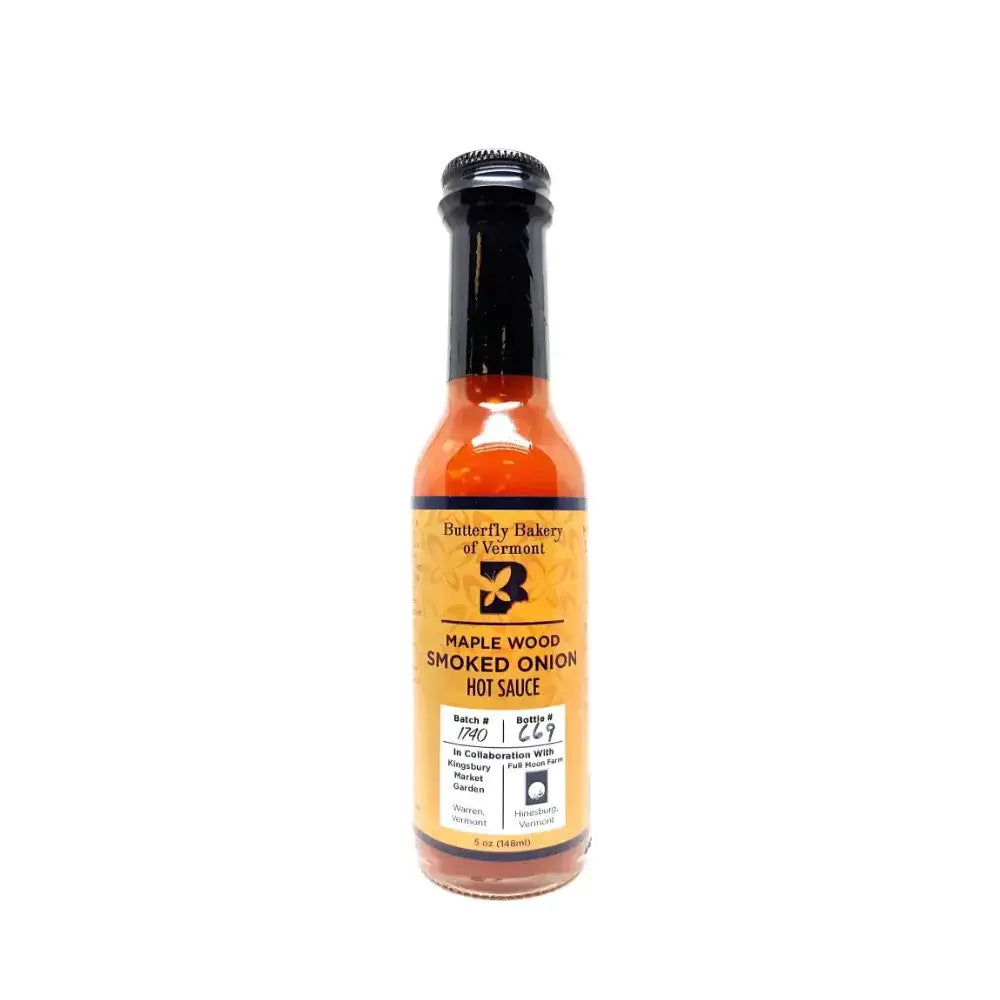 Butterfly Bakery Maple Wood Smoked Onion Hot Sauce - Hot Sauce