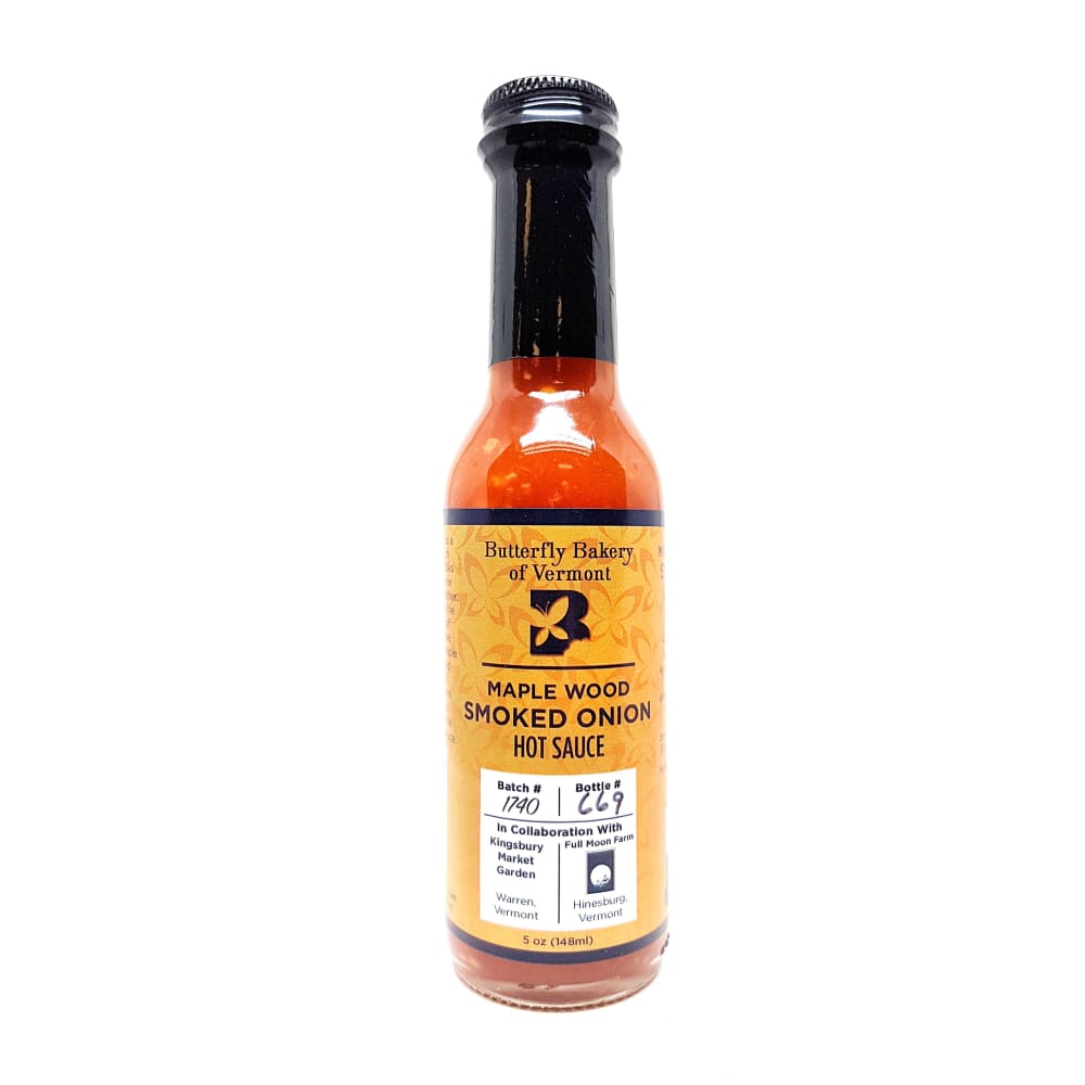 Butterfly Bakery Maple Wood Smoked Onion Hot Sauce - Hot Sauce