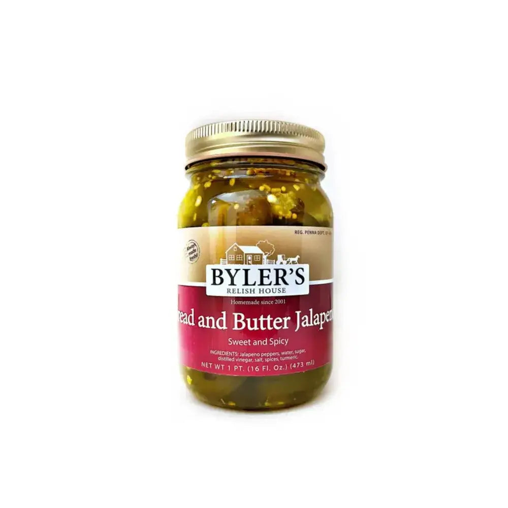 Byler’s Bread And Butter Pickled Jalapenos - Pickled Items