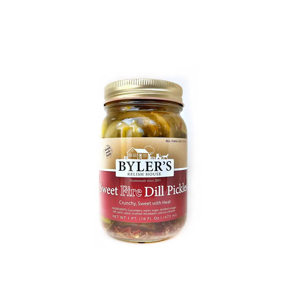 Byler’s Old-Fashioned Fire Dill Pickles - Pickled Items