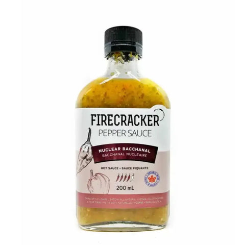 Firecracker Nuclear Bacchanal Hot Sauce - Main Image