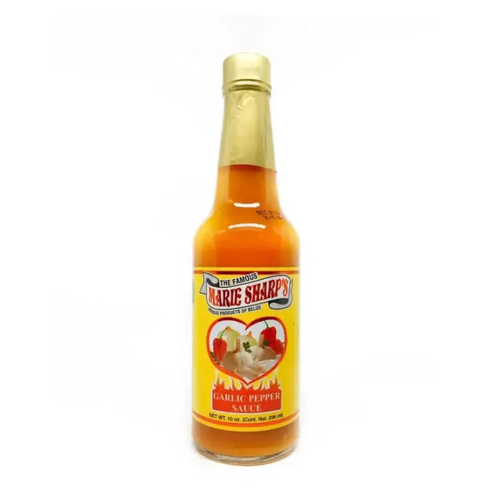 10 oz Marie Sharp's Garlic Pepper Sauce - Main Image