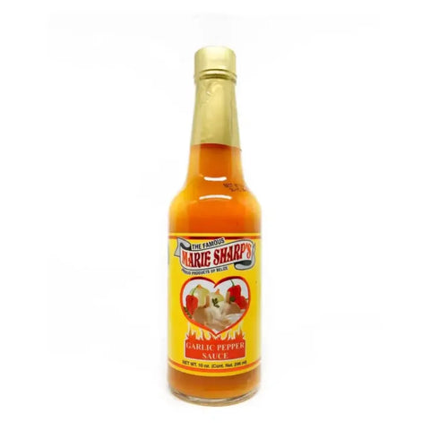 10 oz Marie Sharp's Garlic Pepper Sauce - Main Image