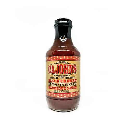 CaJohns Black Cherry Bourbon BBQ Sauce - BBQ Sauce