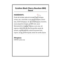 CaJohns Black Cherry Bourbon BBQ Sauce - BBQ Sauce