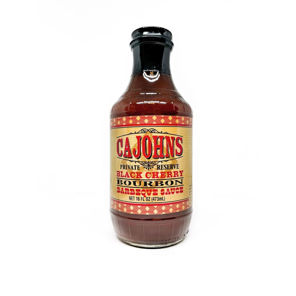 CaJohns Black Cherry Bourbon BBQ Sauce - BBQ Sauce