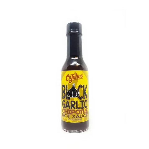 CaJohns Black Garlic Chipotle Hot Sauce - Hot Sauce