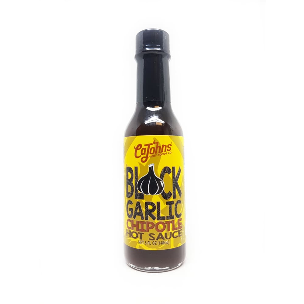 CaJohns Black Garlic Chipotle Hot Sauce - Hot Sauce