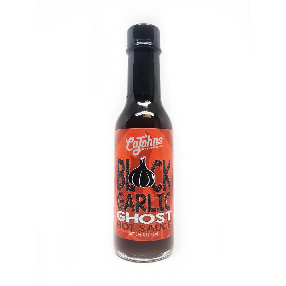 CaJohns Black Garlic Ghost Hot Sauce - Hot Sauce