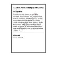 CaJohns Bourbon St Spicy BBQ Sauce - BBQ Sauce