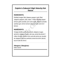 Cajohn’s Caboom! High Velocity Hot Sauce - Hot Sauce