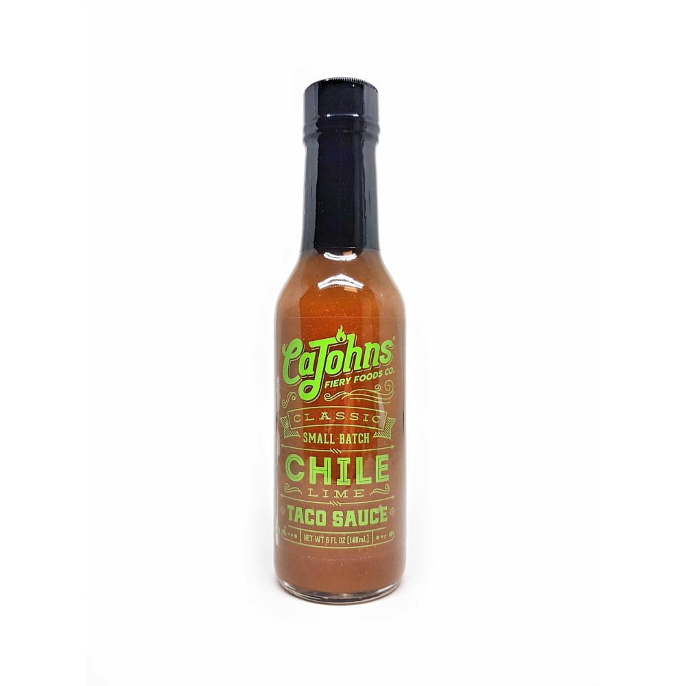 CaJohns Classic Chile Lime Taco Hot Sauce - Hot Sauce