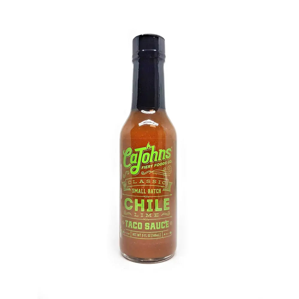 CaJohns Classic Chile Lime Taco Hot Sauce - Hot Sauce