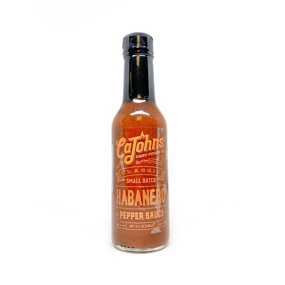 CaJohns Classic Habanero Hot Sauce - Hot Sauce