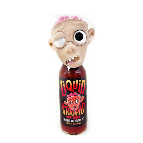 CaJohns Liquid Stoopid with 3D Head Hot Sauce