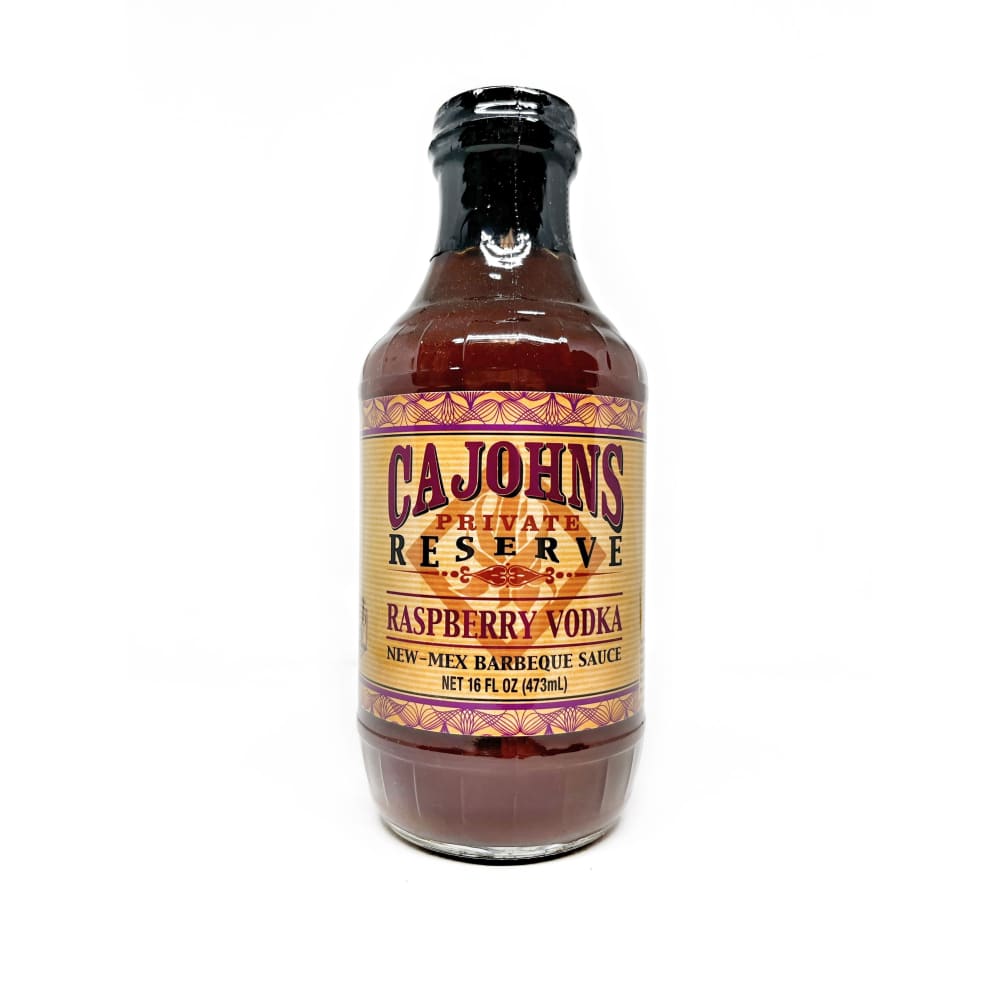 CaJohns Mesquite Smoked Raspberry Vodka New-Mex BBQ Sauce - BBQ Sauce