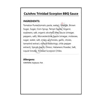 CaJohns Trinidad Scorpion BBQ Sauce - BBQ Sauce