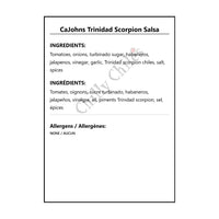 CaJohns Trinidad Scorpion Salsa - Salsa
