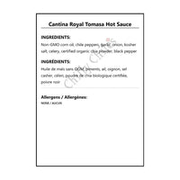 Cantina Royal Tomasa Hot Sauce - Hot Sauce