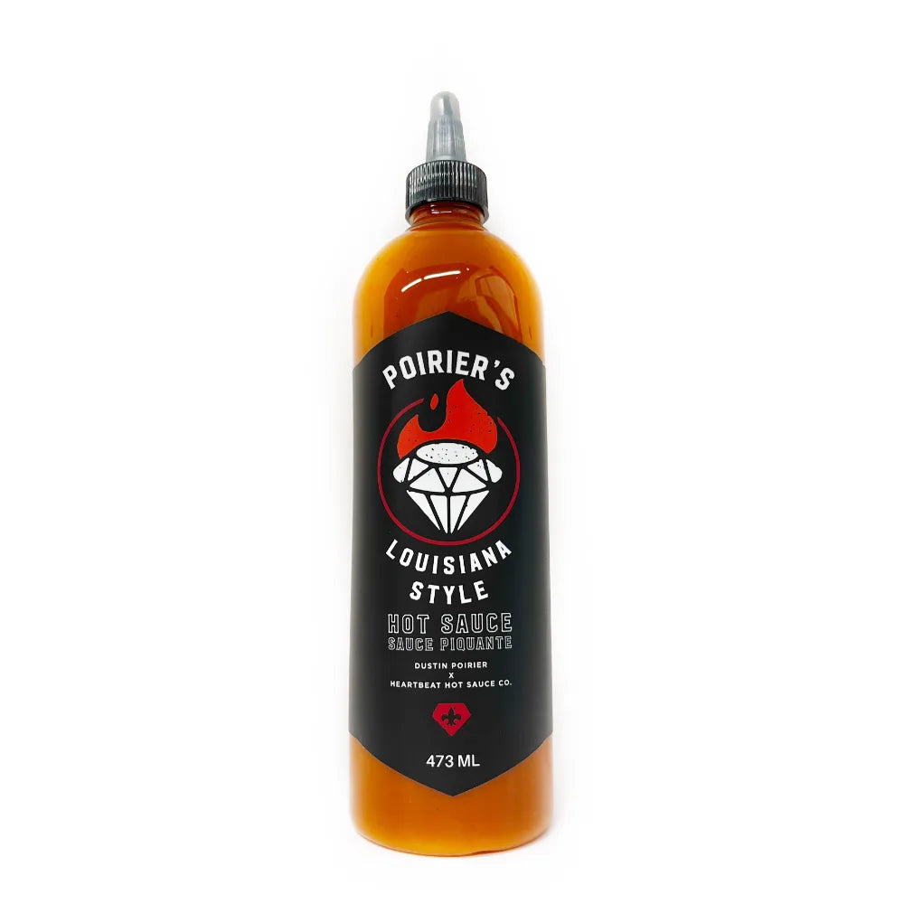 Heartbeat Poirier's Louisiana Hot Sauce 16oz - Main Image