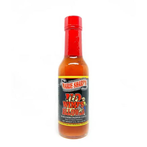 Marie Sharp's No Wimps Allowed Hot Sauce - Main Image
