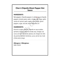 Chev’s Chipotle Ghost Pepper Hot Sauce - Hot Sauce