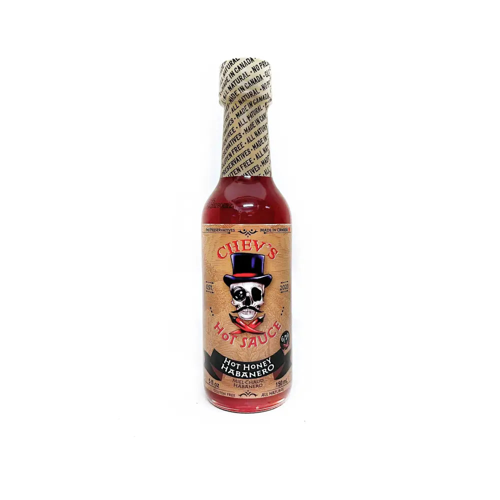 Chev’s Hot Honey Habanero Hot Sauce - Hot Sauce