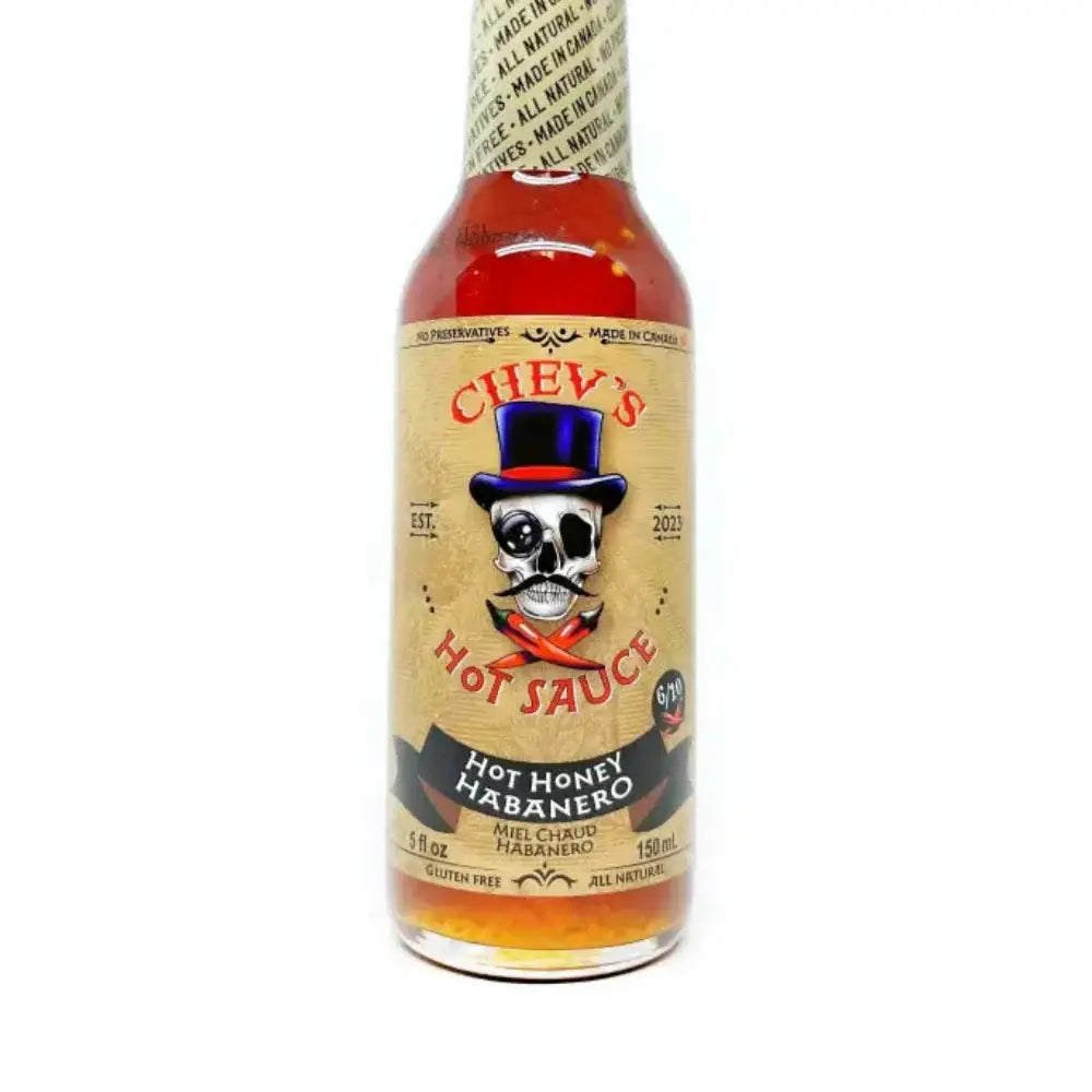 Chev’s Hot Honey Habanero Hot Sauce - Hot Sauce