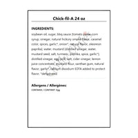 Chick-fil-A 24 oz - Condiments