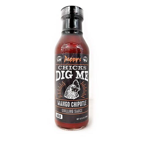 Chicks Dig Me Mango Chipotle Grilling Sauce - BBQ Sauce