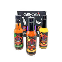 Thumbnail for Chilly Chiles 30th Anniversary 3pk - Hot Sauce