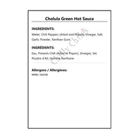 Cholula Green Hot Sauce - Hot Sauce