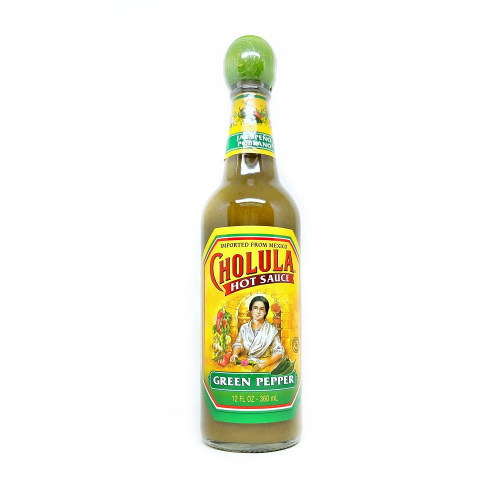 Cholula Green Pepper Hot Sauce 12oz - Hot Sauce