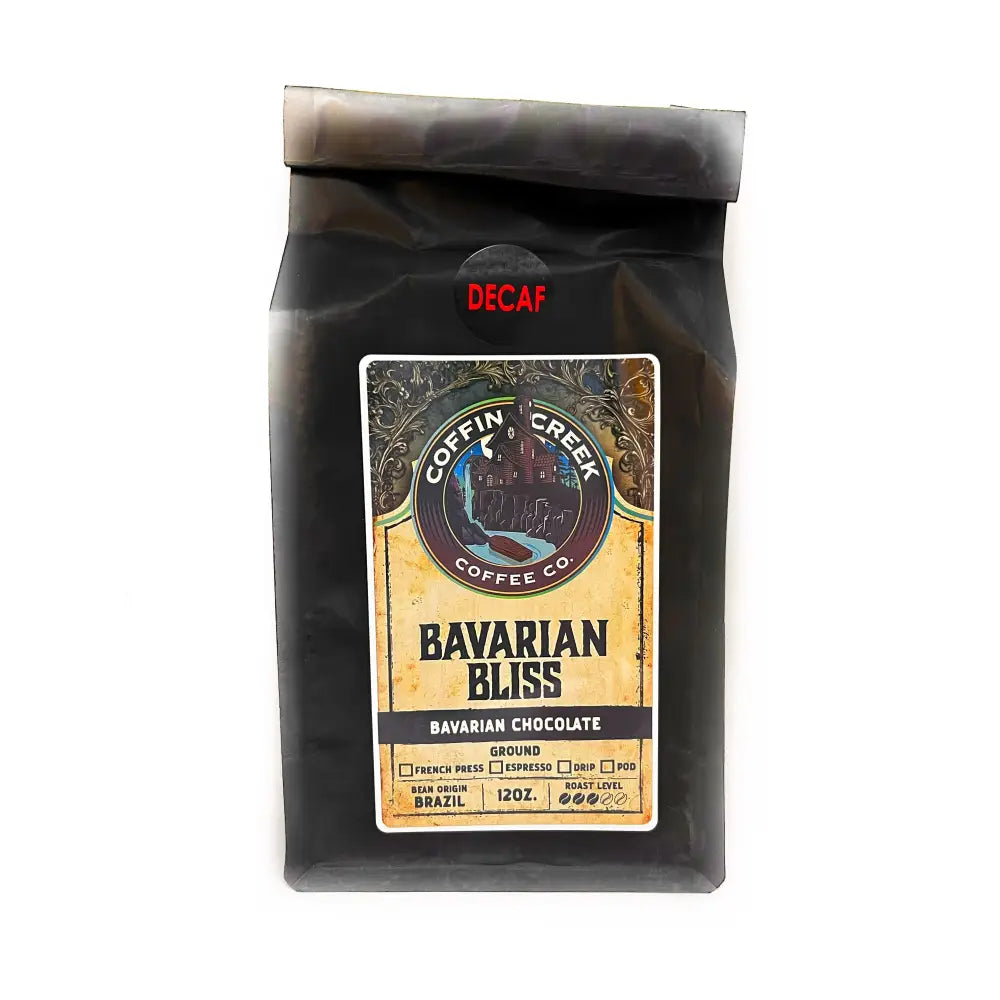 Coffin Creek Bavarian Bliss (Death By Chocolate) Decaf Coffee - Other