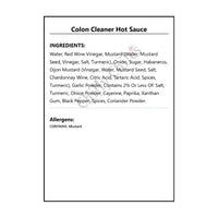Colon Cleaner Hot Sauce - Hot Sauce