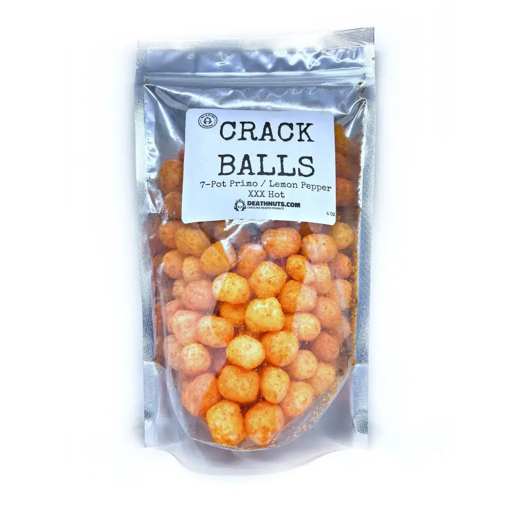 Crack Balls 7-Pot Primo/Lemon Pepper XXX Hot - Snacks