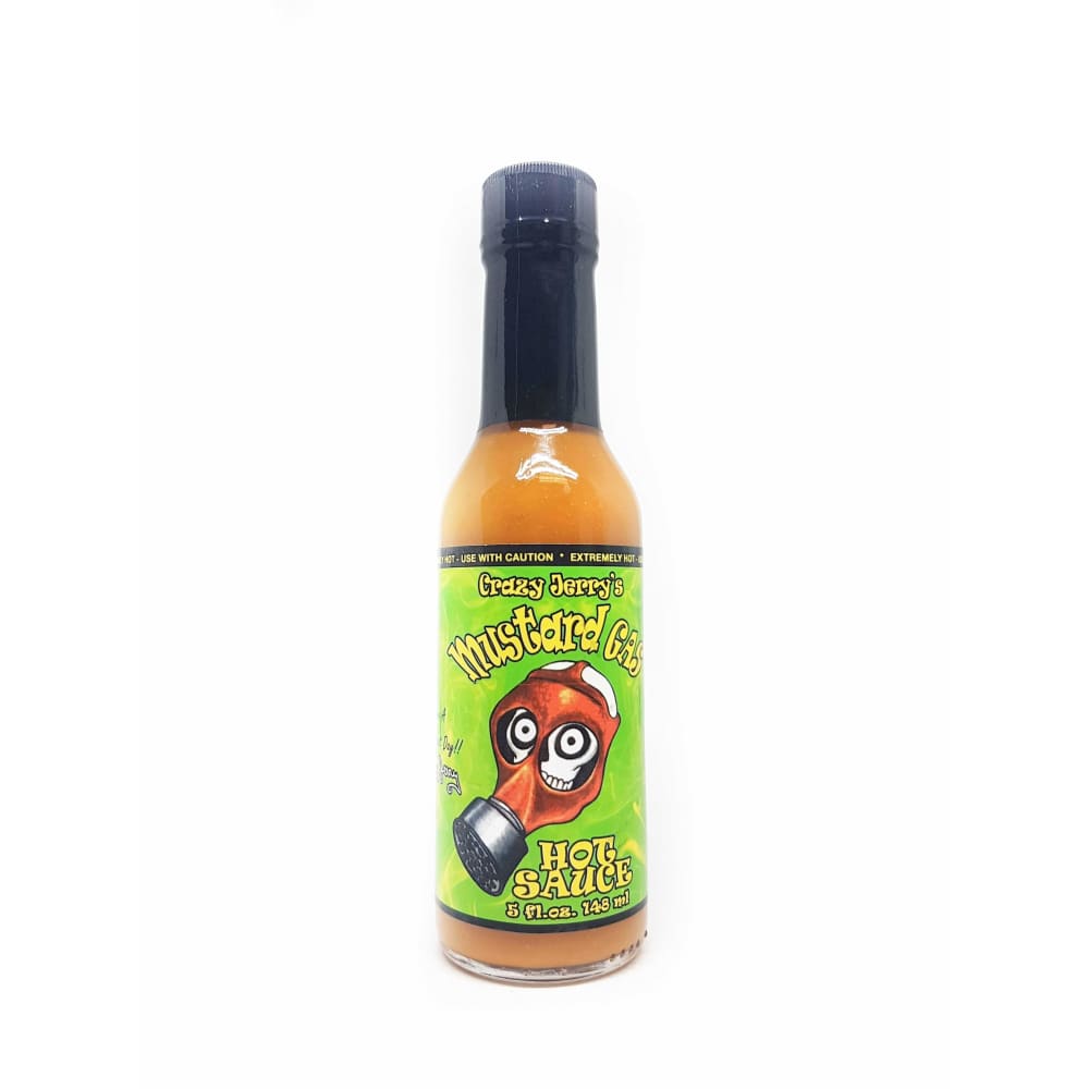 Crazy Jerry’s Mustard Gas Hot Sauce - Hot Sauce