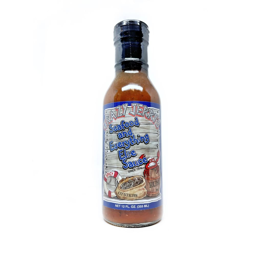 Crazy Jerry’s Seafood And Everything Else Sauce - Hot Sauce