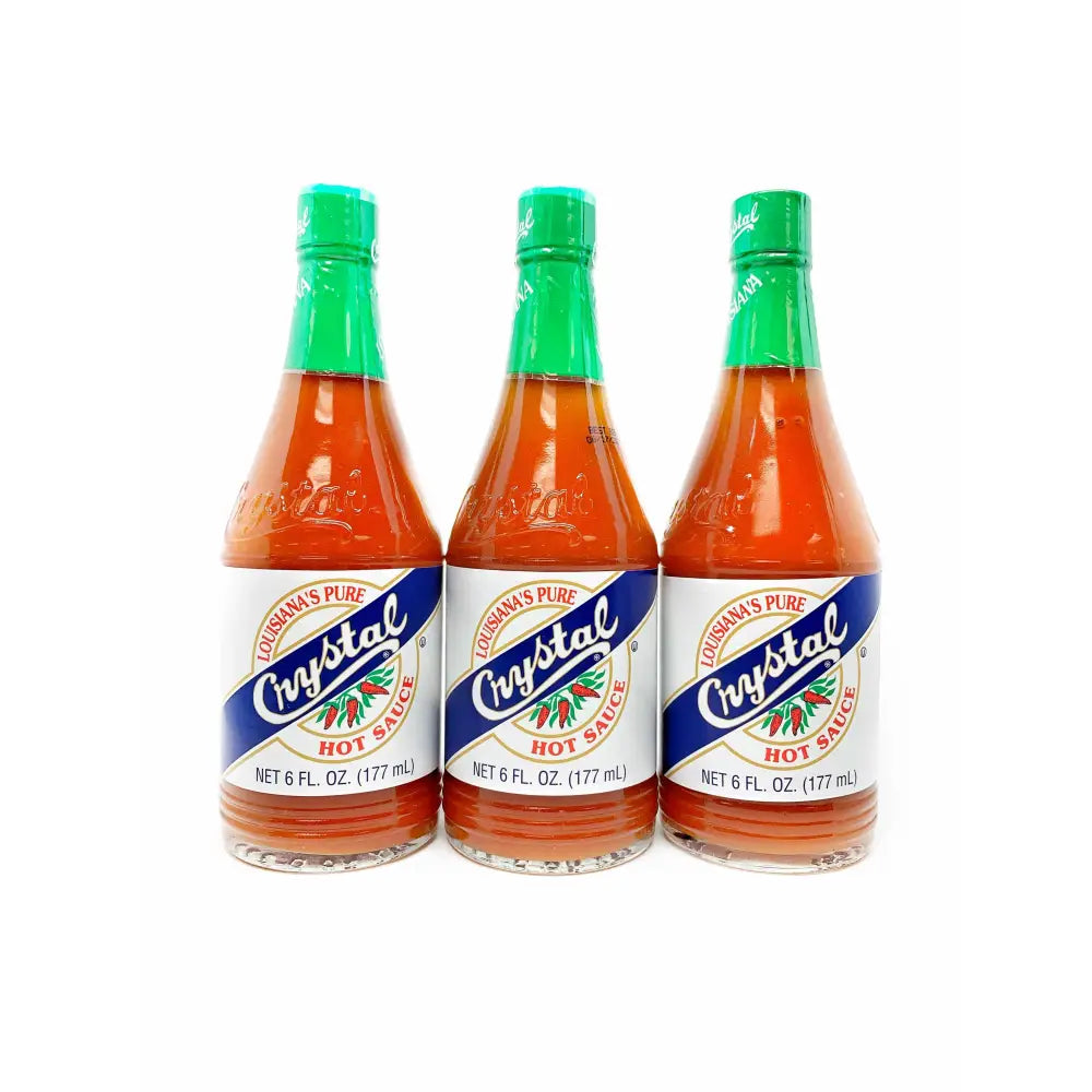 Crystal Hot Sauce 3pk - Hot Sauce