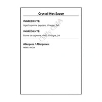 Crystal Hot Sauce - Hot Sauce