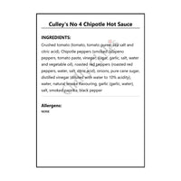 Culley’s No 4 Chipotle Hot Sauce - Hot Sauce