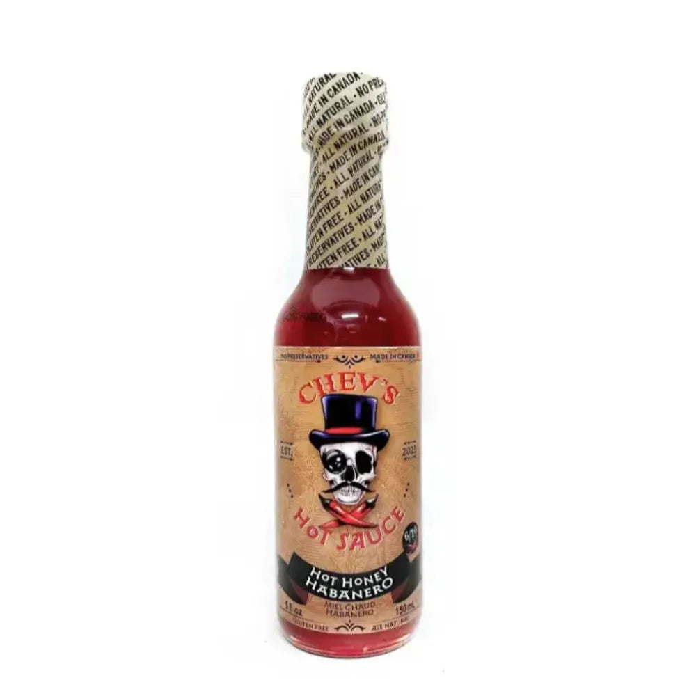 Chev's Hot Honey Habanero Hot Sauce - Main Image
