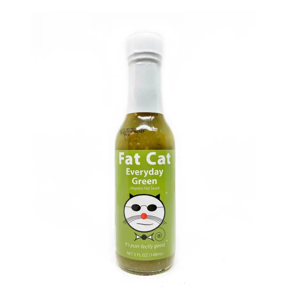 Fat Cat Everyday Green Jalapeno Hot Sauce - Main Image