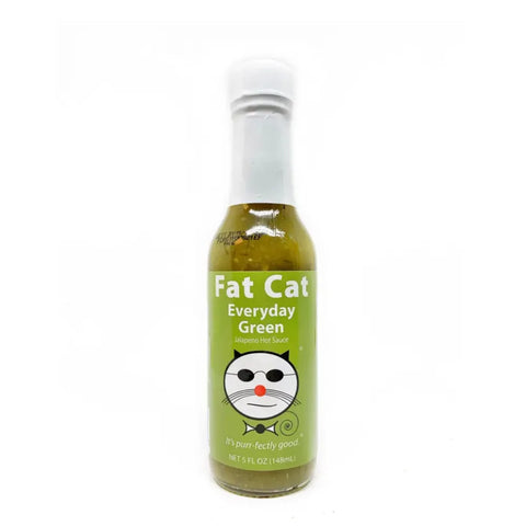 Fat Cat Everyday Green Jalapeno Hot Sauce - Main Image