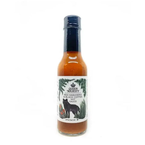 Queen Majesty Red Habanero & Black Coffee Hot Sauce - Main Image