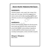 Dave’s Hurtin’ Habanero Hot Sauce - Hot Sauce