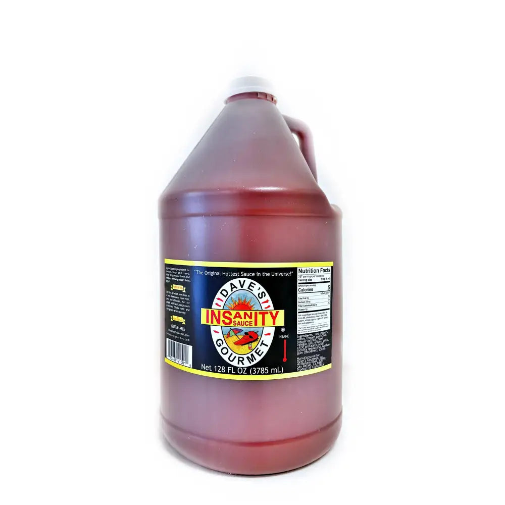 Dave’s Insanity Hot Sauce 1 Gallon Hot Sauce