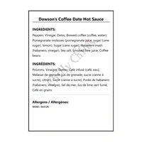 Dawson’s Coffee Date Hot Sauce